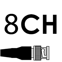 8CH KITS WITH BNC CABLES